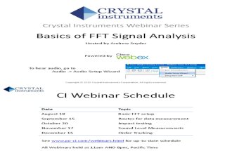 Basics of FFT Signal Analysis