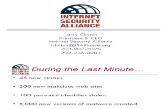 2011 12 02 Larry Clinton Cyber Risk and Data Breach Management Summit Presentation in NYC About PWC Study APT