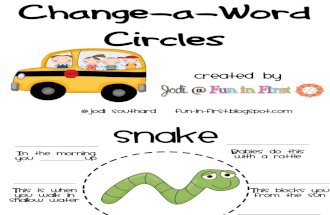 Change a Word Circle