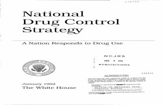 1992 National Drug Control Strategy