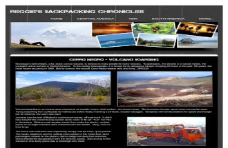 "Volcano Boarding Nicaragua" - Board down the ashes of an active volcano!