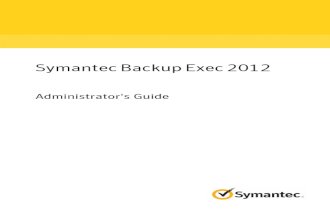 Symantec Backup Exe Admin Guide