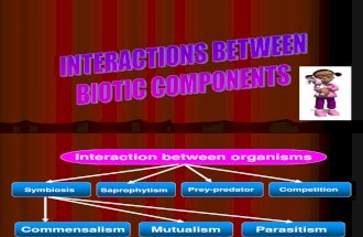 Interaction Between Biotic Components