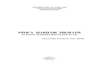 Epoca Marilor Migratii