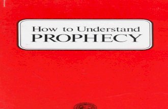 How to Understand Prophecy (Prelim 1972)