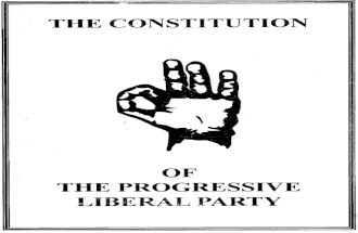 Official Plp Constitution