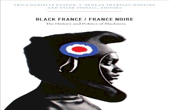 Black France/France Noire edited by Trica Danielle Keaton, T. Denean Sharpley-Whiting and Tyler Stovall