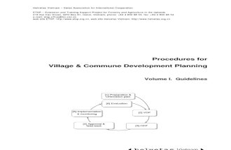 Commune Development Plan Guidelines En