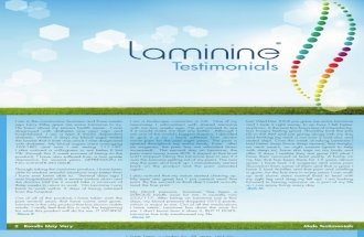 Laminine Testimonials
