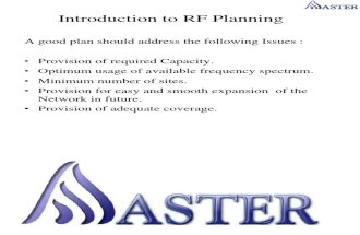 Aster Rf Planning