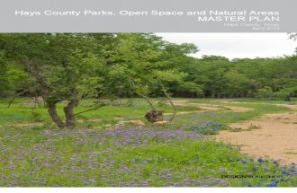 Hays County Parks Master Plan