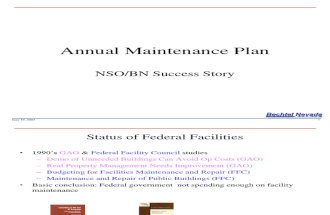 NV 2004 Annual Maintenance Plan