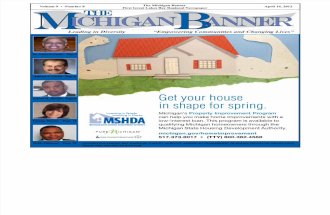The Michigan Banner April 16, 2012 Edition