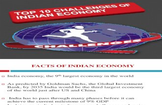 Challenges to Indian Economy