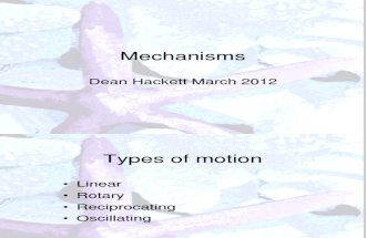 Mechanisms Presentation 2012