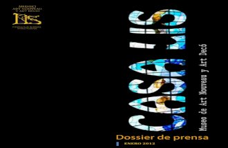 Dossier prensa ENERO 2012 - Museo Art Nouveau y Art Déco Casa Lis