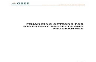 1004 GBEP - Financing Options for Bioenergy Projects 23april Web
