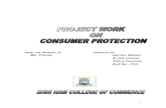 Consumer Protection Project-1