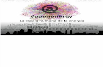 Think Commons | Silvestre Vivo | Open Energy. La escala humana de la energía