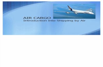 Introduction Into Shipping by Air