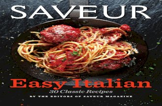 Saveur Easy Italian