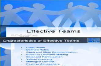 Effective Teams and Decision Making for Triad Feb 11