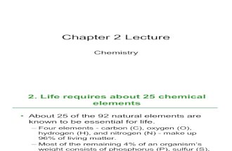 Chapter Chemistry