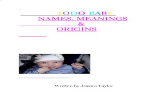 5126682 1000 Baby Names Meanings and Origins PDF