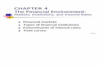 Financial Environment F