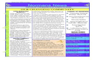 Normans News - Spring Issue 2012