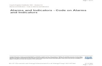Code for Alarms