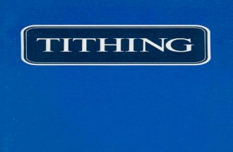 Tithing (Prelim 1975)