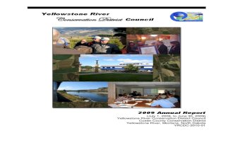2009 Annual Report Yellowstone River Conservation District Council
