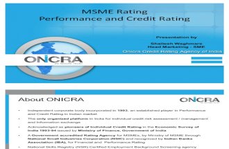 MSME - Rating