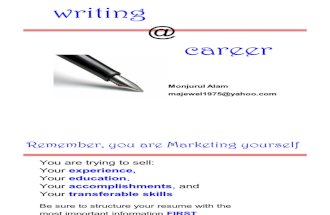 Writing for Career