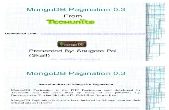 MongoDB Pagination