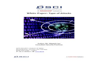 Type of Attacks DSCI White Paper 1