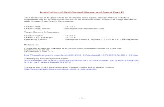 Oracle Grid Agent Deployment on RAC 10gR2