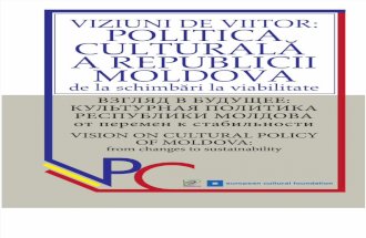 Carte Viziuni de Viitor-politica Culturala a RM
