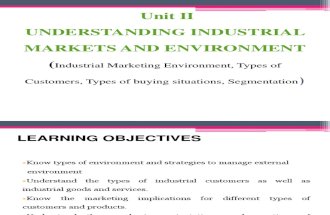 Industrial Marketing Environment Unit 2
