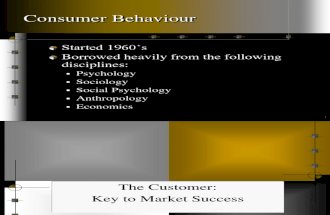 The Customer an Introduction