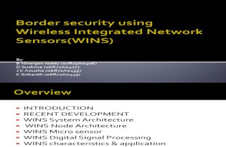 Border Security Using Wireless Integrated Network Sensor Ppt2
