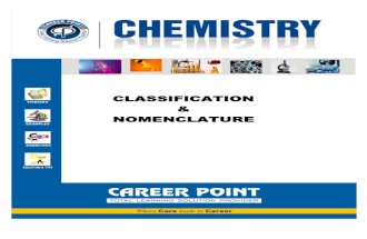 Chemistry_classification and Nomenclature