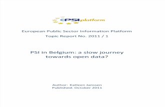 Topic Report 1: Belgium