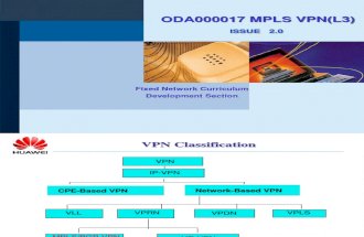 Oda000017 Mpls VPN(l3)