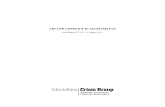 ICG Report 2011 - Aid and Conflict in Afghanistan
