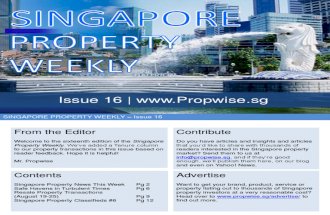 Singapore Property Weekly Issue 16