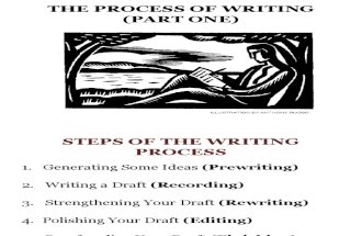 Writing Process Part One: Week 2
