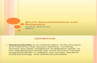 Acute Gastroenteritis for Pediatrics
