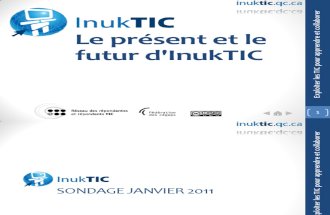 InukTIC : les ressources actuelles et futures